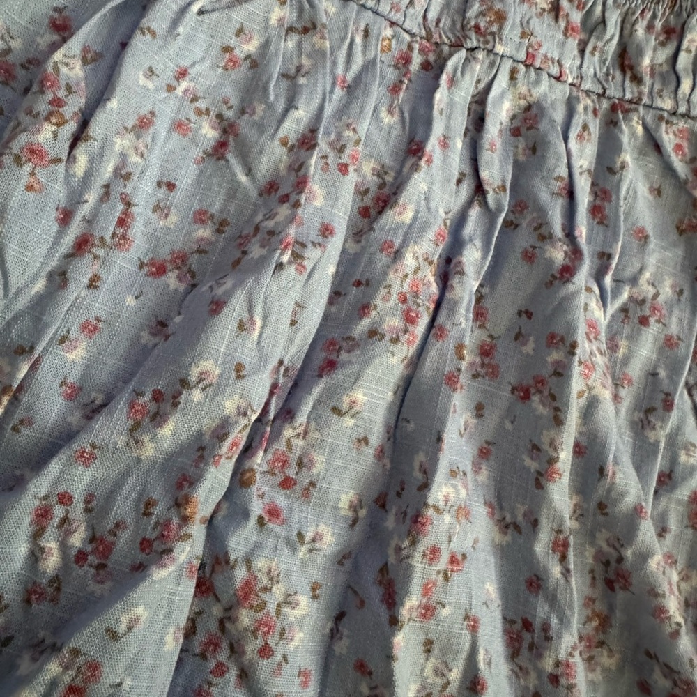 Altar'd State Light Blue Floral Babydoll Dress - Picture 2 of 10